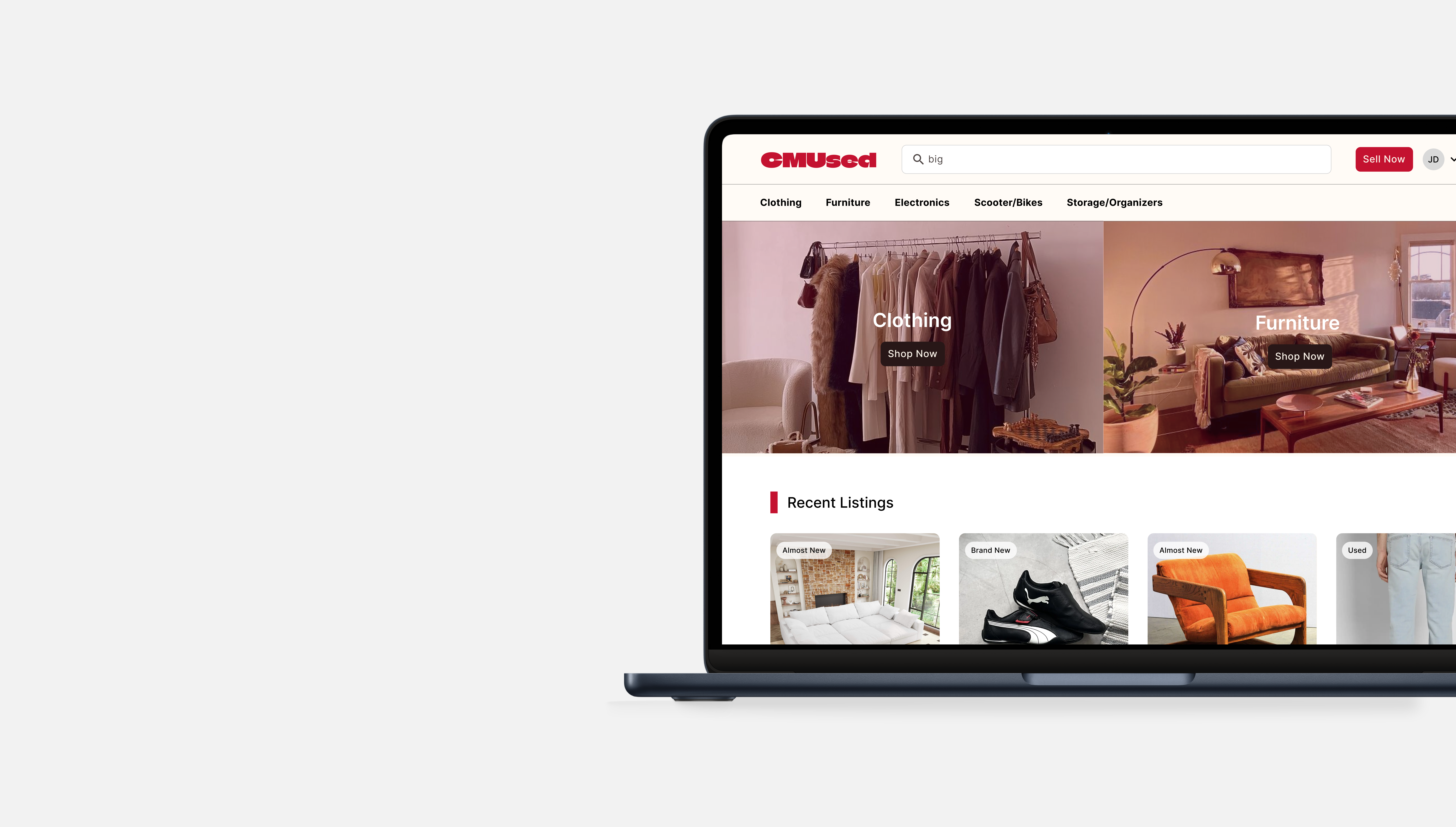 CMUsed: A Student-to-Student Marketplace at Carnegie Mellon University